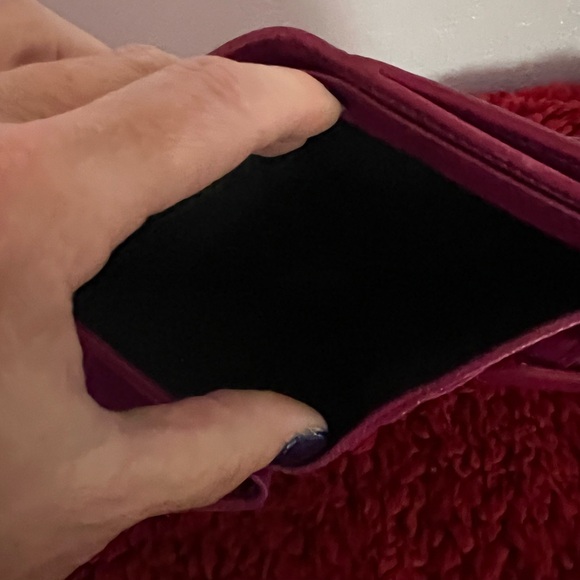 CHRISTIAN DIOR AUTHENTIC PINK COMPACT WALLET WITH GOLD TONE ACCENT. EUC. - Picture 5 of 10